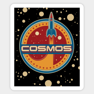 Rocket Into The Cosmos Sticker